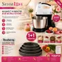 1+1 Подарък – Миксер с въртяща купа Silver Love 300W + Комплект 4 тави Rosberg с незалепващо мраморн, снимка 1