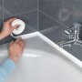 Силиконова, самозалепваща Уплътнителна лента за баня и мокри помещения, снимка 6