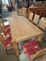 К-т Масивна Разтегателна Трапезна Маса с 8 бр.Стола-внос от Германия!, снимка 4
