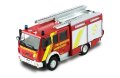 Mercedes-Benz LF 16/12 Ziegler Hannove пожарна 1995 - мащаб 1:43 на IXO нов в PVC дисплей-кейс, снимка 1