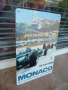 Метална табела кола Monaco 1966 рали формула 1 Gran Prix улици плажове публика, снимка 2