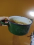 Стари емайлирани съдове за саксии/декорация, снимка 3
