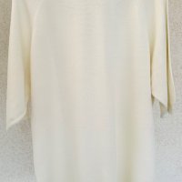 Красива блуза екрю FASHION EXTRA , снимка 3 - Блузи с дълъг ръкав и пуловери - 42532749