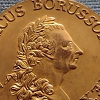 Сувенирна монета FRIDERICUS BORUSSORUM REX 25061, снимка 3 - Нумизматика и бонистика - 42726870