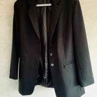 Стилно модерно черно сако, снимка 2 - Сака - 34273821