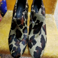 Страхотни дамски обувки с ток Minelli 38 номер , снимка 3 - Дамски обувки на ток - 37882937