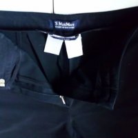 Черен панталон 'S Max Mara, размер IT 44 D 40, снимка 3 - Панталони - 35039108