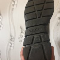 кожени обувки  Ecco Jeremy Hybrid Leather Boot Chukka  номер 45, снимка 5 - Мъжки боти - 42346000