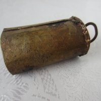 стара продълговата малка камбанка, чан, хлопка метал, звънец, снимка 4 - Други ценни предмети - 31759066