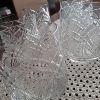 Кристални чаши за уиски,водка,коняк, снимка 5 - Сервизи - 36706169