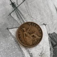 Монета - Великобритания - 1/2 (половин) пени | 1928г., снимка 1 - Нумизматика и бонистика - 38964815