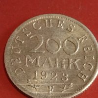Две монети 200 марки 1923г. Германия Ваймарска република за КОЛЕКЦИОНЕРИ 32054, снимка 6 - Нумизматика и бонистика - 44349018
