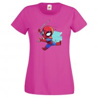 Дамска тениска Marvel Spiderman 2 Игра,Изненада,Подарък,Геймър,, снимка 1 - Тениски - 36785539