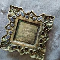 стара метална апликация , снимка 3 - Антикварни и старинни предмети - 29598827