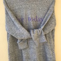 Ватирана блуза AMISU - М/Л, снимка 2 - Блузи с дълъг ръкав и пуловери - 31626813