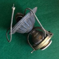 Стара фасунга с носач за абажур месинг лампа фенер полилей, снимка 5 - Антикварни и старинни предмети - 37413051