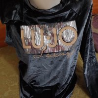 LU.JO Luxury-дамска  плюшена блуза, снимка 1 - Блузи с дълъг ръкав и пуловери - 38636246