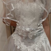 Сватбена рокля с кристали , снимка 3 - Сватбени рокли - 31460218