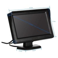 Монитор за кола, дисплей 4,3" TFT. LCD , снимка 4 - Аксесоари и консумативи - 28899459