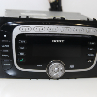 CD RADIO AUX MP3 Ford Focus MK2 facelift (2008-2011г.) 7M5T18C939EC / 7M5T-18C939-EC Sony касетофон, снимка 2 - Аксесоари и консумативи - 44700505