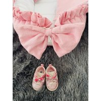 Луксозен комплект за новородено бебе – Розово гнездо с аксесоари, снимка 6 - Други - 44185378