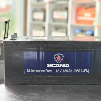 Оригинален акумулатор Scania 180Ah за трактори, камиони и пр., снимка 1 - Части - 40494846