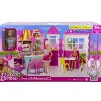 Кукла Barbie - Комплект кукла с ресторант