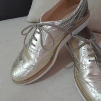 Уникални дамски обувки - естествена кожа № 38, снимка 1 - Дамски ежедневни обувки - 37768947