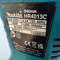Makita HR4013C - Комбиниран перфоратор 1100W 8.0J 2023г., снимка 5 - Други инструменти - 44217801