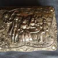 барокова кутия за бижута от метал, снимка 3 - Антикварни и старинни предмети - 29354297
