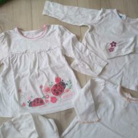 Лот бебешки блузки с дълъг ръкав, снимка 2 - Бебешки блузки - 29344286