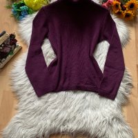 Лилаво поло рипс, снимка 1 - Блузи с дълъг ръкав и пуловери - 39526696
