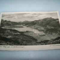 Езерото Волфганг в Австрия 1940г. пощенска картичка, снимка 3 - Филателия - 42798170