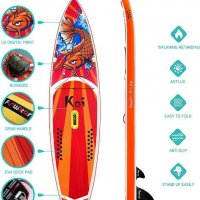 Feath-R-Lite KOI, 11'6,SUP, Падъл борд, stand up paddle board. , снимка 8 - Екипировка - 35239336