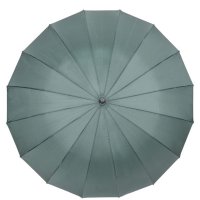 Чадър за дъжд бастун автоматичен тъмно зелен 93,5 см, снимка 1 - Други - 42877658