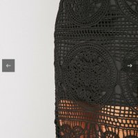 Нова дамска черна рокля-размер Л-ХЛ, снимка 4 - Рокли - 29968141