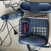 Продавам стационарен комбиниран телефон сустема майка с подвижен дъщерен телефон и радио, снимка 1 - Други - 27582388