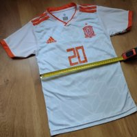 #20 Asensio / ADIDAS / Детска футболна тениска на Испания - ръст до 146см., снимка 6 - Детски тениски и потници - 37023136