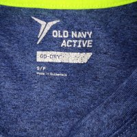 Old navy active S, M - Страхотна тениска с надпис в неоновозелен цвят , снимка 5 - Тениски - 37546031