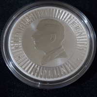 Австралия 2024 - 1 долар - Кенгуру - 1 OZ - Сребърна монета, снимка 3 - Нумизматика и бонистика - 44751957