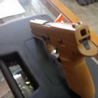 Газов пистолет Sig Sauer P320 TAN 9mm P.A.K., снимка 7 - Газово оръжие - 42429790