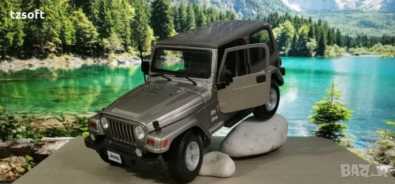 Jeep Wrangler SAHARA Burago 1:18 HQ, снимка 1