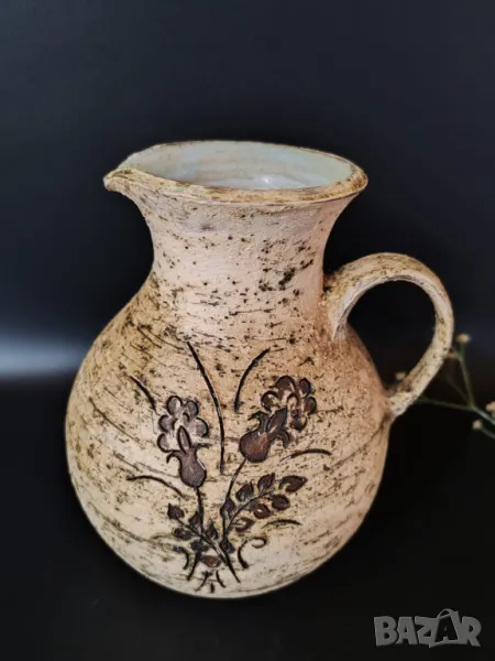 Немска керамика. Красива орнаментика с ръчна декорация., снимка 1