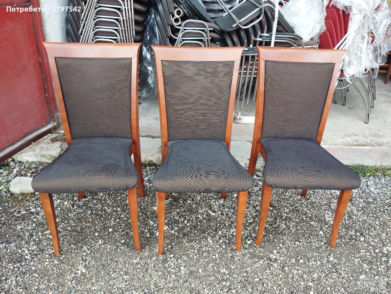 Дървени столове А100, снимка 1