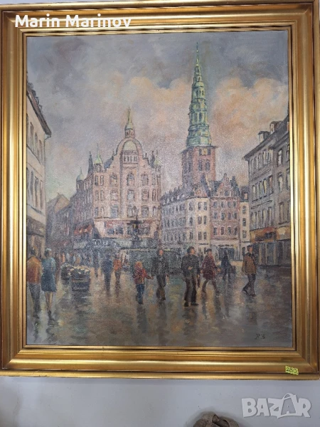 Картина маслени бои върху платно , снимка 1