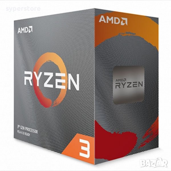 Процесор за компютър, CPU AMD Ryzen 3 4100 MPK 4C, 8T, 3.8, 6MB, AM4, Box, SS300201, снимка 1