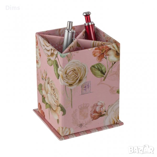 Роза  кутия за химикали за бюро, снимка 1