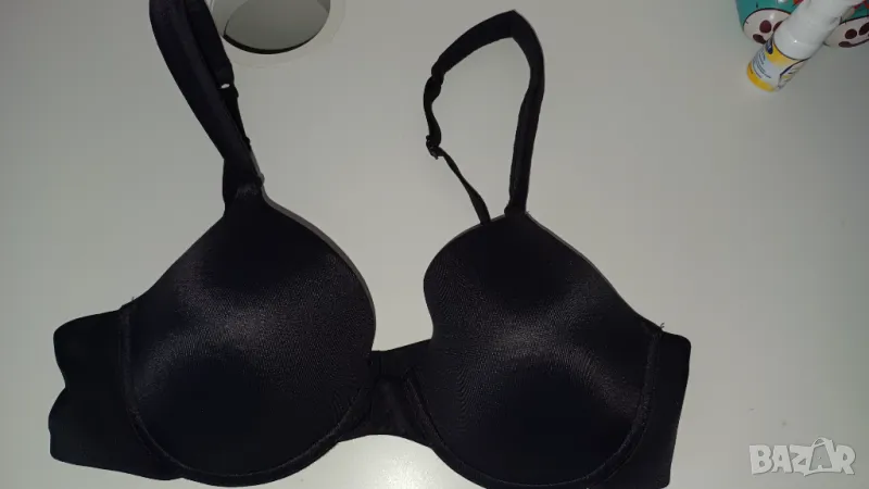 Черен сутиен Triumph 70 A, снимка 1