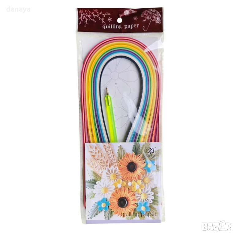 6305 Творчески квилинг ленти с инструмент, снимка 1