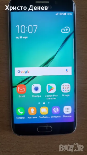 Samsung Galaxy S6 Edge Black Sapphire 3/32 - 135 лв., снимка 1